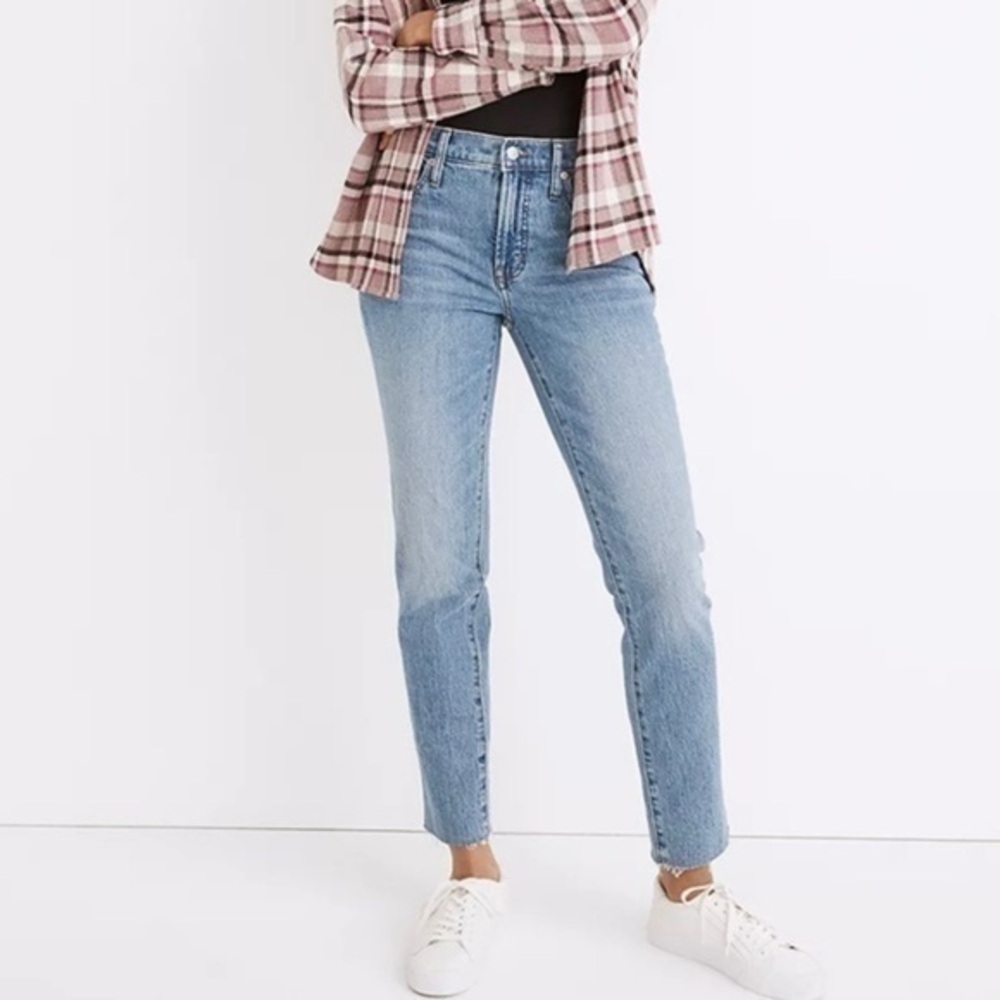 Madewell The Tall Mid Rise Perfect Vintage Jean Enmore Wash 24T